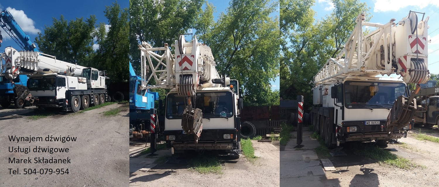 LTM1090 Dźwigi liebherr LTM1090